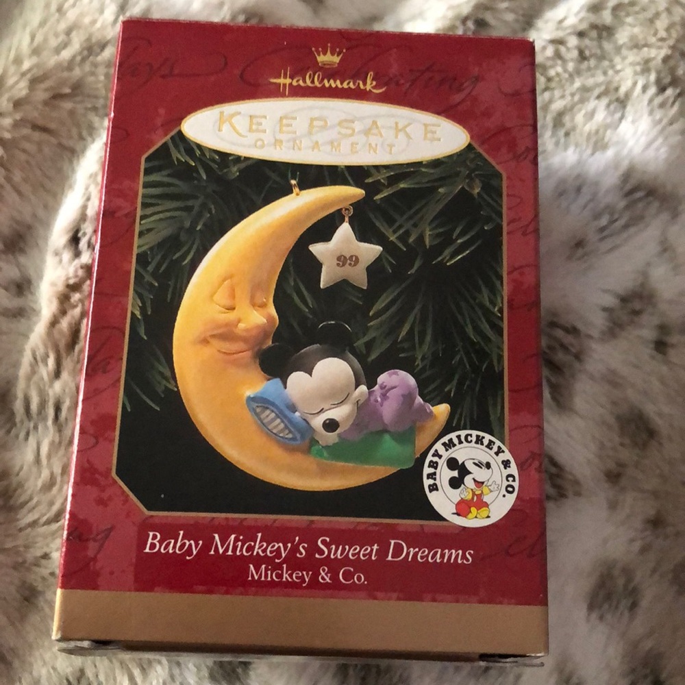 Hallmark Keepsake Ornament- Baby Mickey & Co